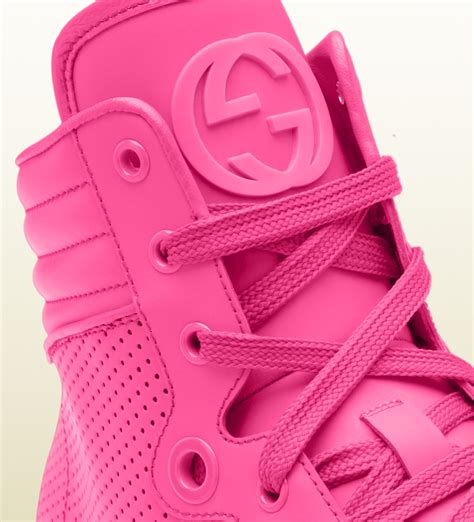 pink and blue gucci sneakers|pink Gucci sneakers men's.